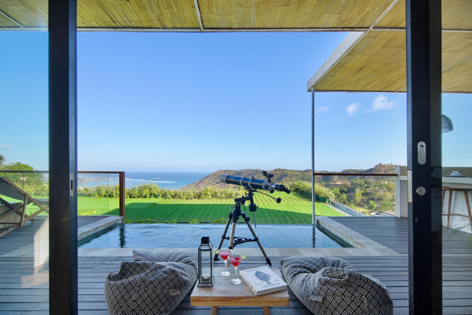 Telescope Villas Lombok Kuta  Exterior foto